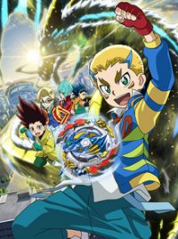 Cover Beyblade Burst Rise, Poster